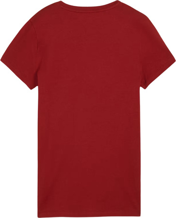 Koszulka damska Puma ESS Script czerwona 679315 13