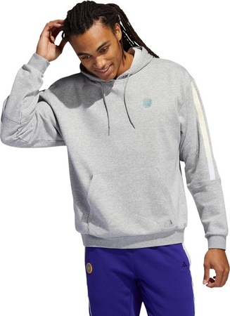 Bluza męska adidas Donovan Mitchell szara HB6761