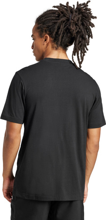 Koszulka męska adidas Essentials Small Logo Single czarna JE9024