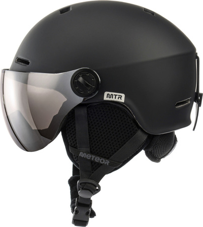 Kask narciarski Meteor Falven M 55-58 cm czarny 24969