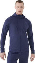 Bluza męska 4F FNK M512 ciemny granat melanż 4FWSS25TFSWM512 30M