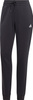 Spodnie damskie adidas Essentials Linear French Terry Cuffed czarne IC6868