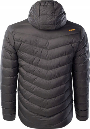 Męska kurtka puchowa z kapturem pikowana Salrin Hi-Tec rozmiar XXL