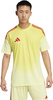 Koszulka bramkarska męska adidas Tiro 25 Competition Short Sleeve limonkowo-czerwona JN2016