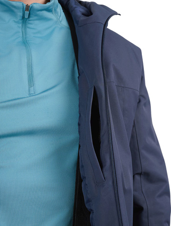 Kurtka narciarska męska 4F M0951 granatowa 4FWAW25TTJAM0951 31S