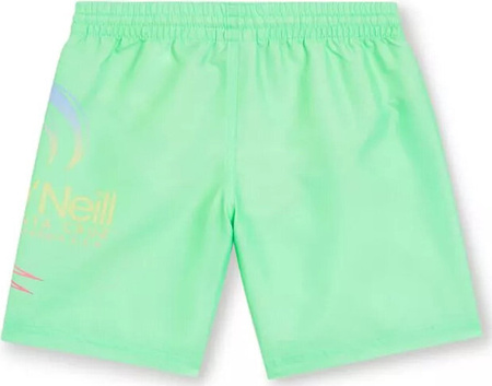 Dziecięce szorty O'neill CIRCLE SURFER 14" SWIM SHORTS neon green circle surfer gradient panel rozmiar 164