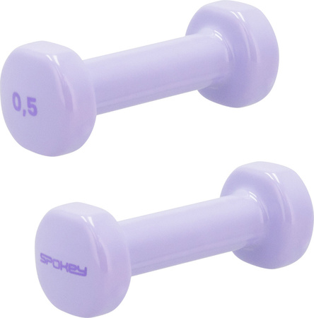 Hantle Spokey Shape 2x0,5 kg fioletowe 920919