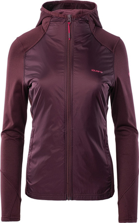 Damska bluza Iguana Selva Ii W bordowa rozmiar XL