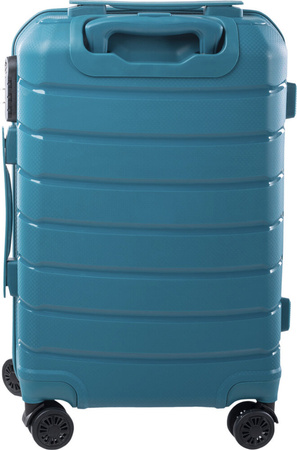 Walizka podróżna na kółkach twarda Iguana Paris 35 sea green 35 litrów