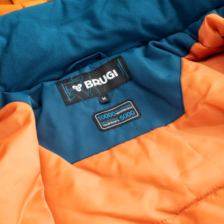 Męska kurtka narciarska pikowana membrana 10000mm Brugi 4ARS rozmiar M