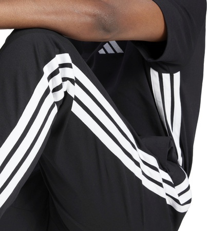 Spodnie męskie adidas Essentials 3-Stripes Single Jersey czarne JE6430