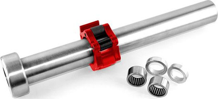 Gryf olimpijski prosty z zaciskami Lock Jaw HMS Premium GO160 120 cm