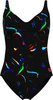 Damski Strój Kąpielowy Women's Arena Abyss Swimsuit U Back  dress blues rozmiar 38