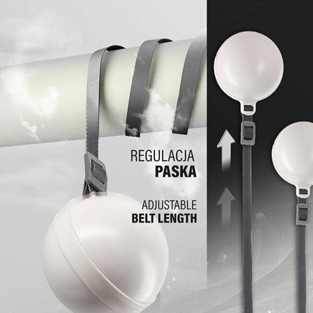 Zestaw hula hop magnetyczne HMS HHM16 z licznikiem pas wyszczuplający BR163 czarny