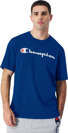 Koszulka męska Champion SS Tee niebieska 220256 BS008