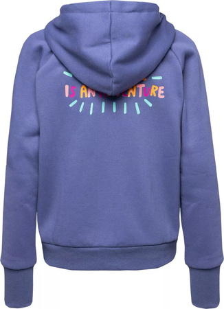 Dziecięca bluza bawełniana rozpinana z kapturem Elbrus Ragna Tg rozmiar 164