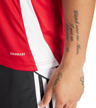 Koszulka męska adidas Tiro 24 Jersey czerwona IS1016