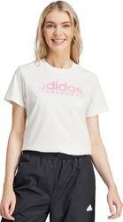 Koszulka damska adidas The Soft Side Linear biała IR5890