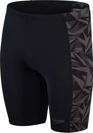 Męskie kąpielówki Speedo HYPERBOOM PNL JAM AM black/oxid grey rozmiar 40