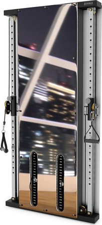 Brama przyścienna treningowa podwójna ze stosem HMS 