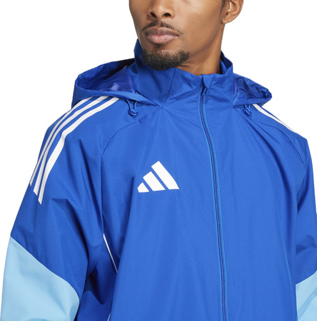 Kurtka męska adidas Tiro 25 Competition All-Weather niebieska JI8930