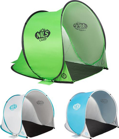 Namiot plażowy samorozkładający Nils Camp NC3173 zielony