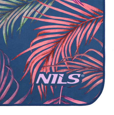 Ręcznik turystyczny z mikrofibry szybkoschnący Nils NCR14 dżungla 160x80cm