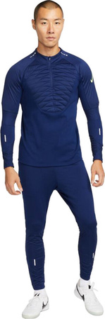 Bluza męska Nike NK Therma-Fit Strike Drill Top Winter Warrior granatowa DC9156 492