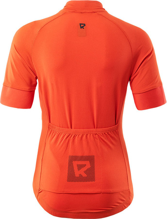 Koszulka rowerowa dziecięca Radvik Bravo Jrb pomarańczowa rozmiar 158