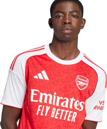 Koszulka męska adidas Arsenal 25/26 Home AFC czerwona JI9517