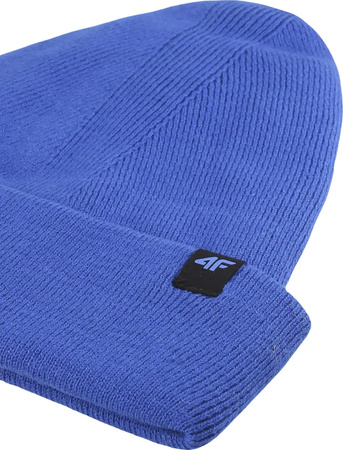 Czapka zimowa ciepła 4F U556 kobalt 4FWAW25ACAPU556 36S