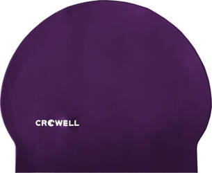Czepek pływacki latex Crowell Atol fioletowy kol.9