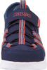 Buty sportowe szkolne miejskie dziecięce Kappa Kyoko granatowo-pomarańczowe 260884K 6744