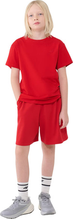 Koszulka dla chłopca 4F M2324 czerwona 4FJWSS25TTSHM2324 62S