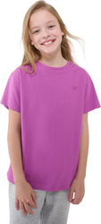 Koszulka dla dziewczynki 4F F2326 fioletowa 4FJWSS25TTSHF2326 50S