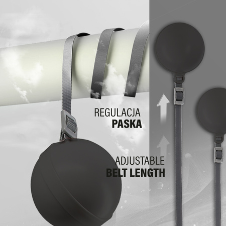 Zestaw hula hop magnetyczny z licznikiem HMS