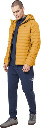Kurtka męska 4F żółta H4Z22 KUMP004 71S