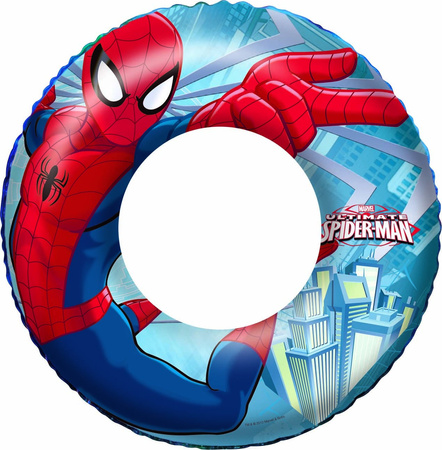 Dmuchane koło basenowe plażowe dla dzieci Spider-man Bestway Swimring 56 cm
