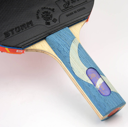 Rakietka do tenisa stołowego ping-ponga Giant Dragon 8★ N8082 2 piłeczki, pokrowiec