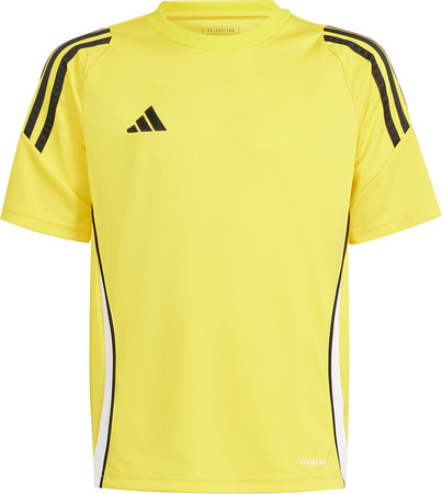 Koszulka dla dzieci adidas Tiro 24 Jersey żółta IS1027