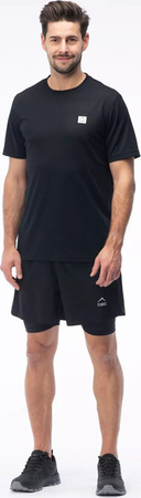 Męska koszulka szybkoschnąca Elbrus Daven czarna rozmiar S