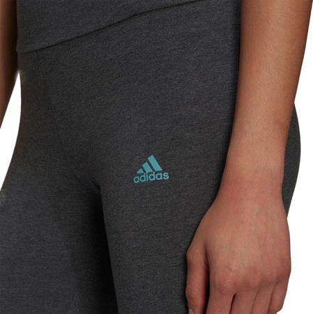 Legginsy damskie adidas Loungwear Essentials szare H07784