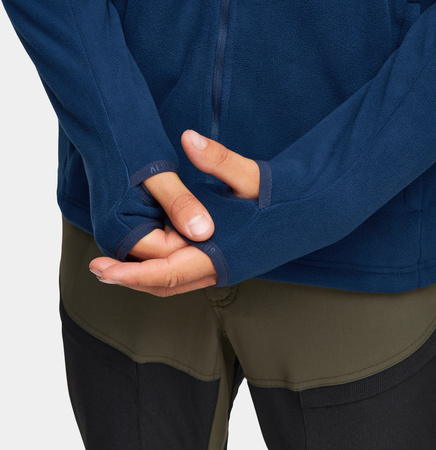 Bluza polarowa męska Alpinus Kerkis full zipper granatow Tactical MK11059