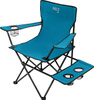 Krzesło fotel turystyczne plażowe składane Nils Camp NC3301 niebiesko-szare
