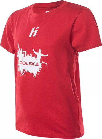Dziecięca t-shirt koszulka bawełniana Huari Poland Fan Kids rozmiar 134