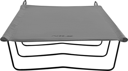 Łóżko polowe turystyczne składane Nils Camp NC3504 szare 190x60x20cm