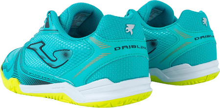 Buty piłkarskie Joma Dribling 2535 Indoor turkusowe DRIW2535IN