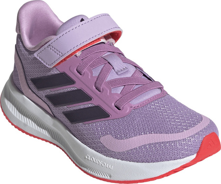 Buty dziecięce adidas Runfalcon 5 EL fioletowe JQ5609