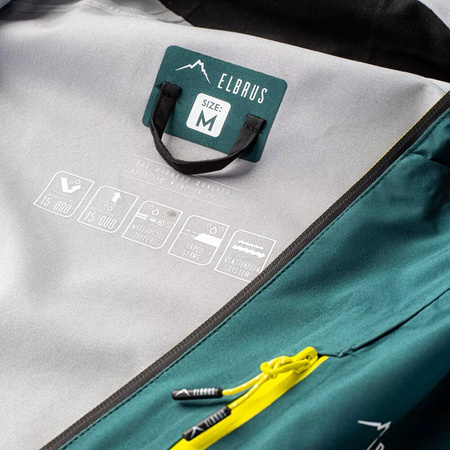 Męska kurtka narciarska trekkingowa turystyczna membrana 15000mm Elbrus Sorenm rozmiar XXL