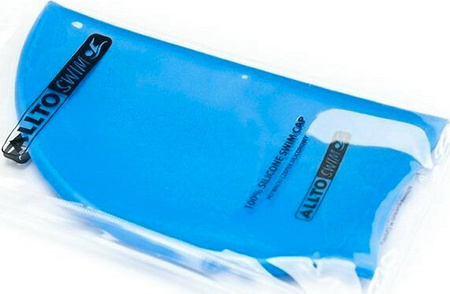 Czepek pływacki silikon błękitny